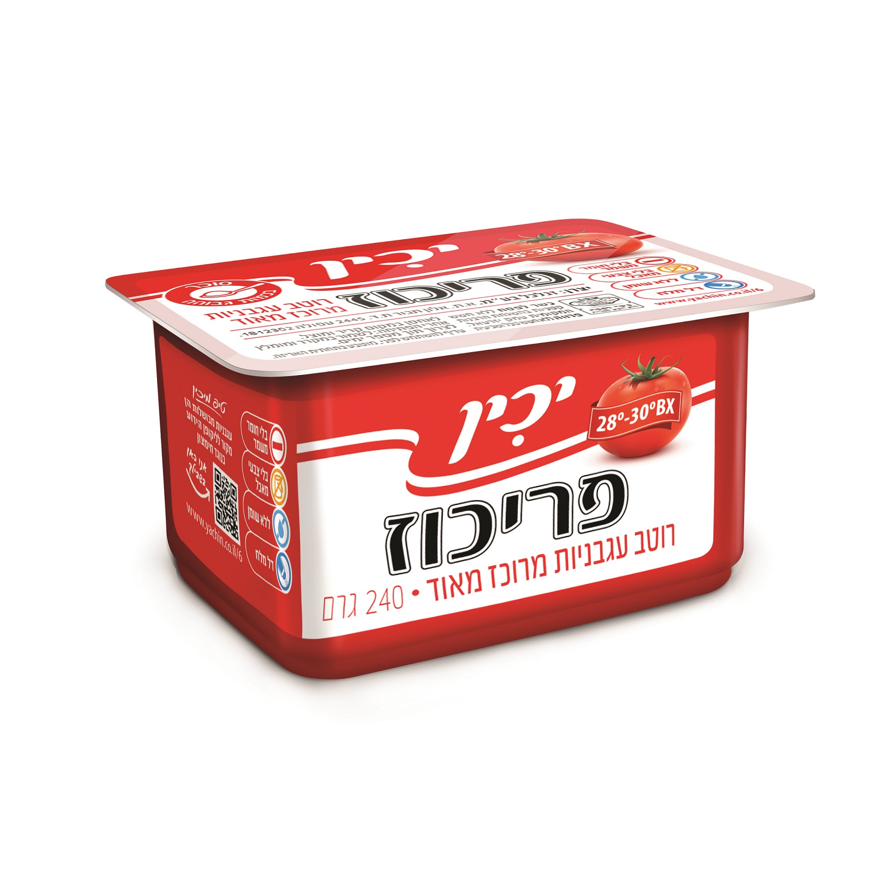 רוטב עגבניות פריכוז 240 ג'