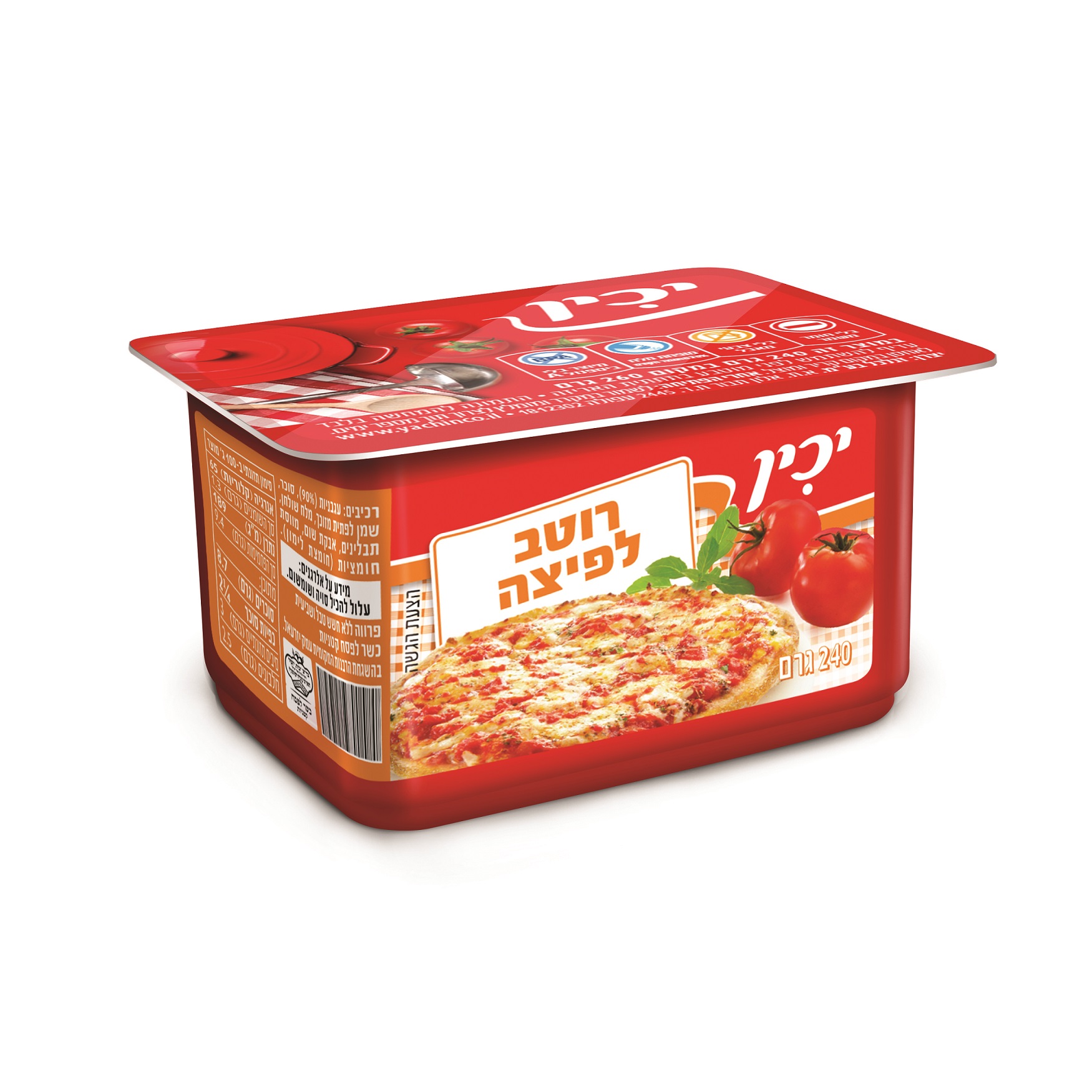 רוטב פיצה 240 ג'